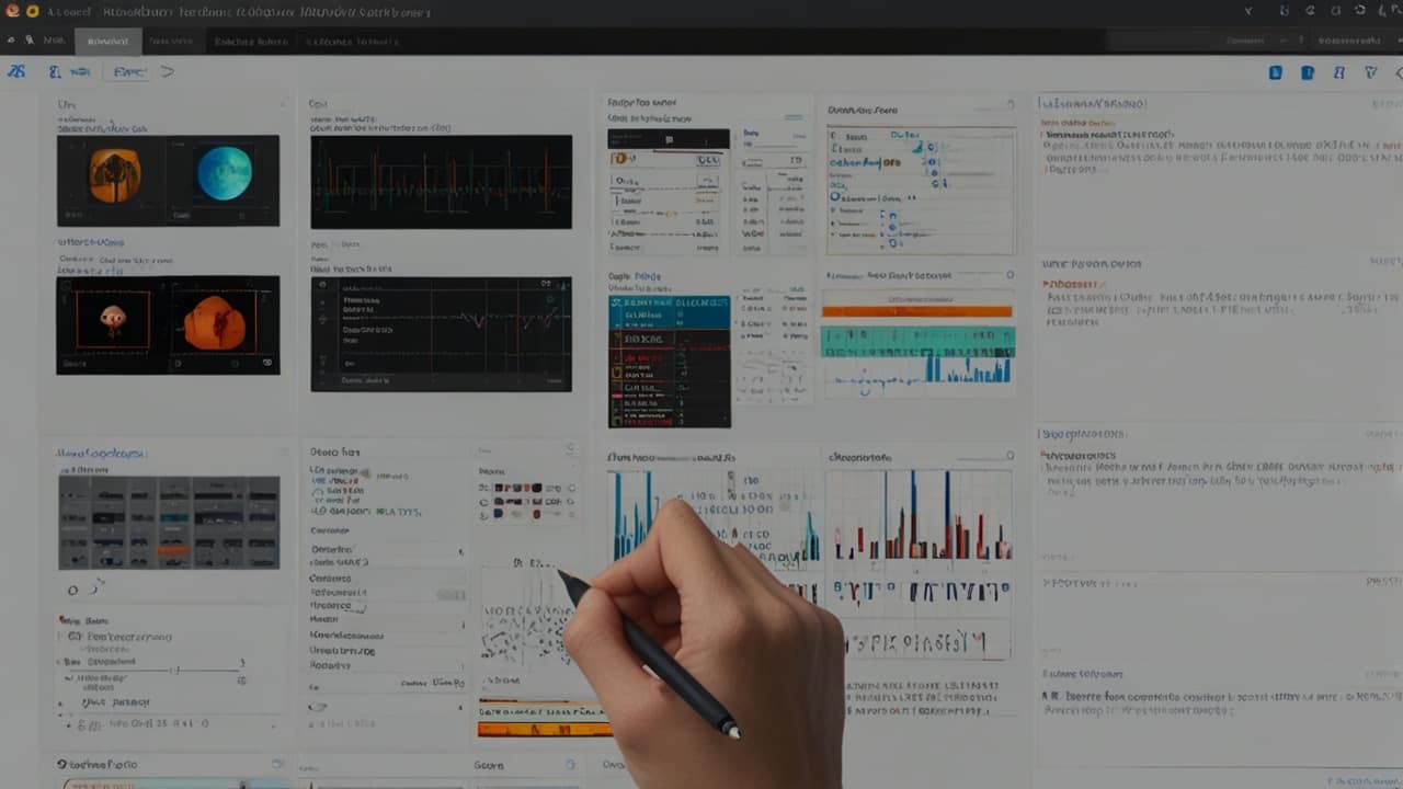 AI Generator creating diverse content types including text, images, and code based on simple prompts with customization options