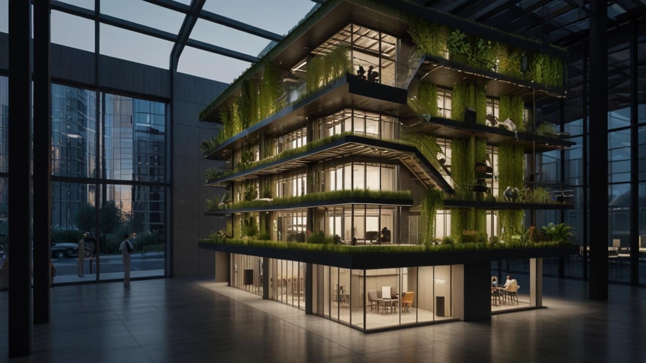 Autonomous Buildings managing all systems and operations through integrated AI and sensor networks