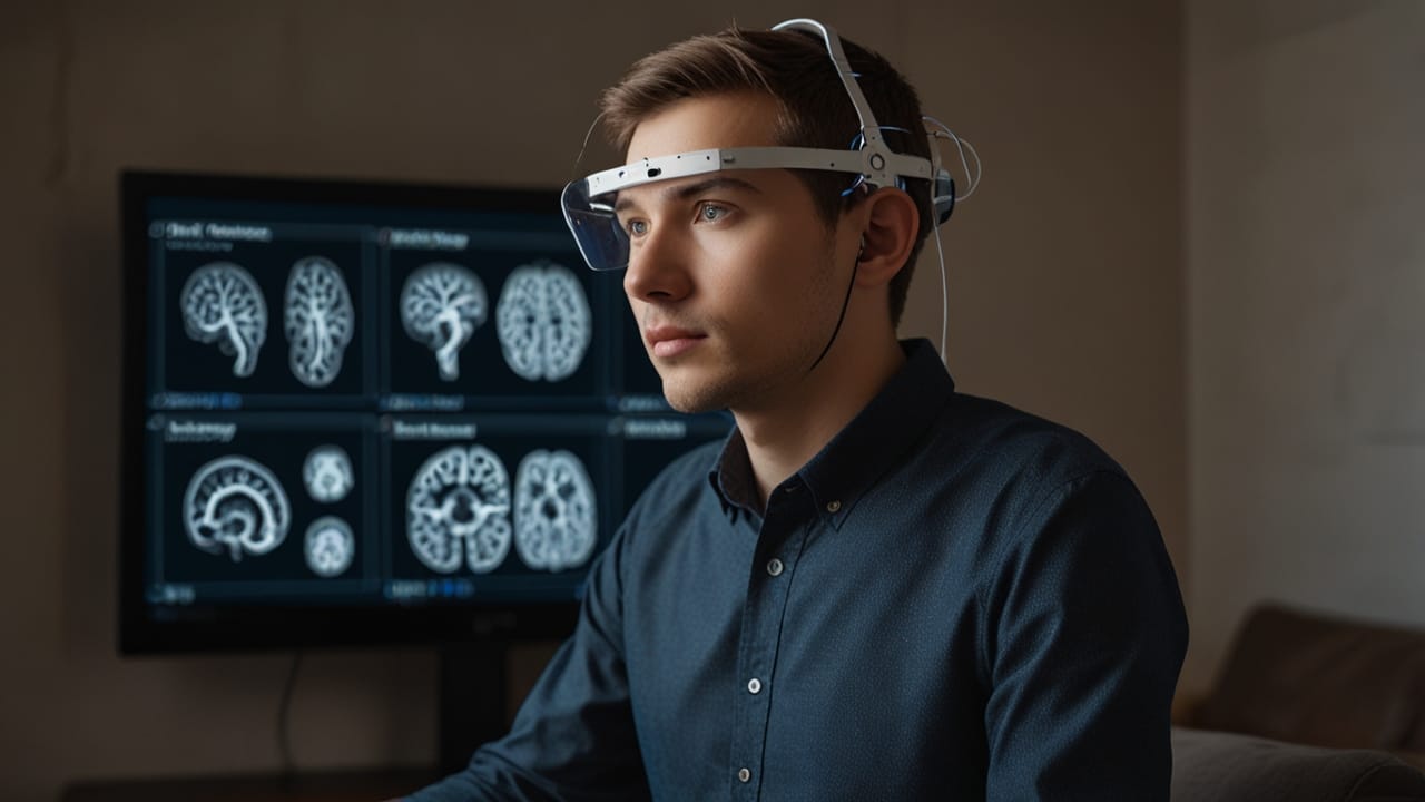 Brain Computer Interface translating neural signals into digital commands enabling direct control of electronic devices through thought
