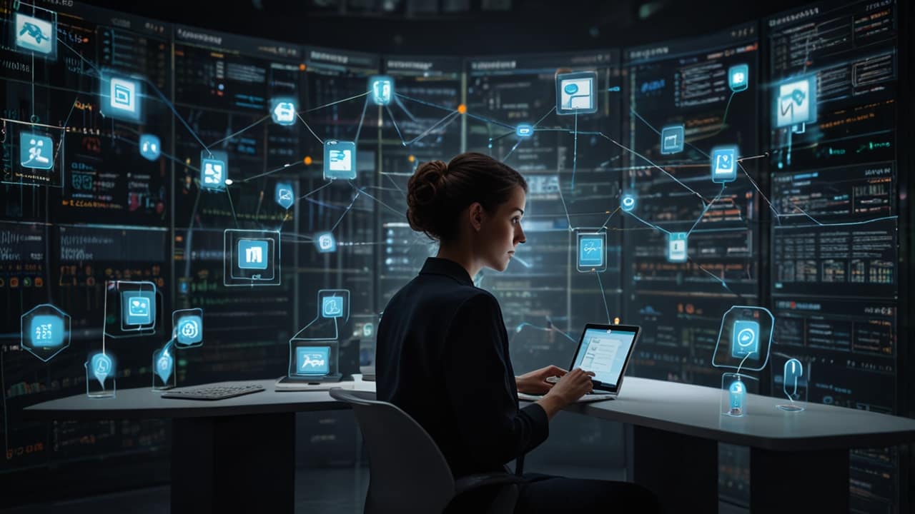 ChatGPT interface showing natural language conversation with AI assistant providing information and completing tasks