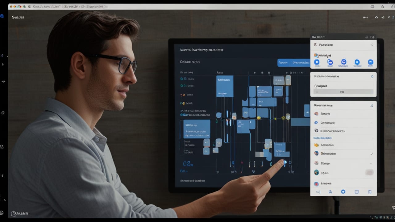 Gemini AI interface showing multimodal processing with integrated text, image and audio understanding capabilities