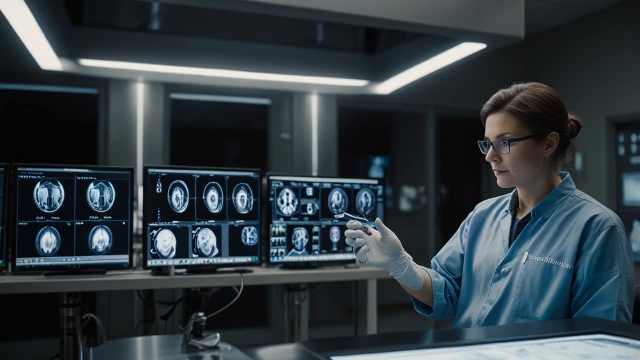 Remote Surgery system allowing surgeon to operate robotic instruments from distant location with haptic feedback