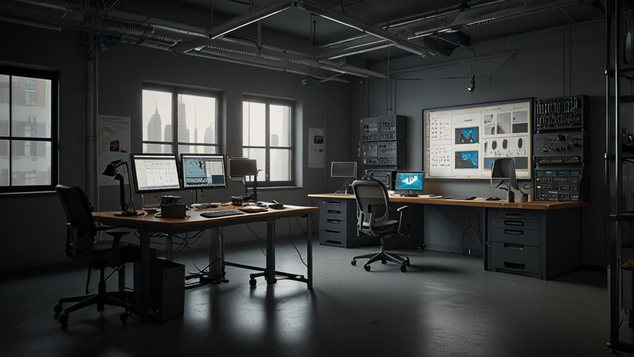 3D modeling software displaying digital sculpting interface with polygonal design tools and spatial rendering preview