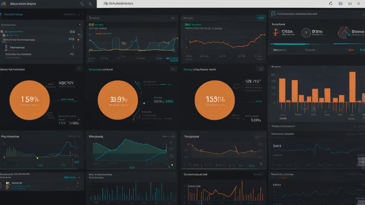 App analytics dashboard showing performance tracking and user behavior analysis