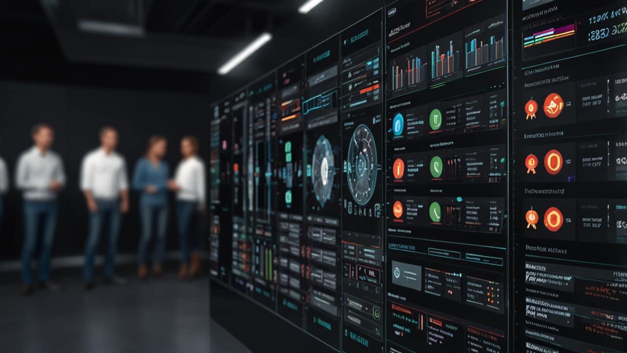 User segmentation interface showing audience classification and behavioral grouping analysis