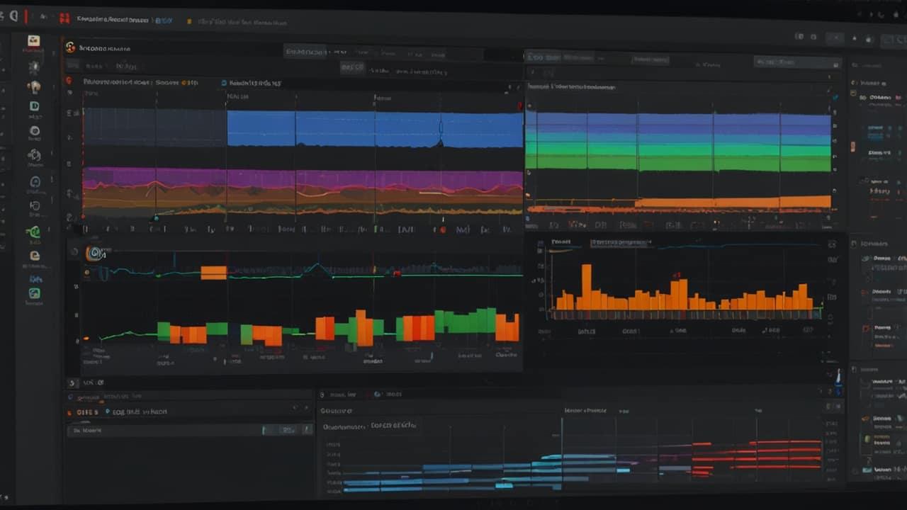 YouTube automation systems displaying streamlined video production workflow with templated elements and batch processing