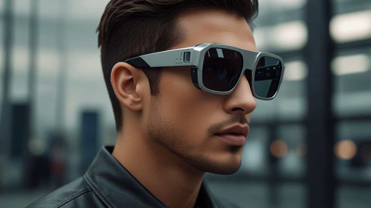 Smart glasses with augmented reality technology and hands-free computing capabilities