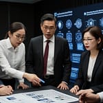 AI Regulation document showing compliance requirements for algorithmic transparency and ethical guidelines