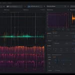 AI music generator interface displaying algorithmic composition tools with instrument selection and style controls