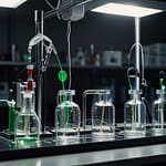 Artificial Photosynthesis technology capturing solar energy to convert carbon dioxide into useful chemical compounds