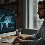 Behavioral Biometrics system analyzing typing patterns and interaction behavior for passive user authentication