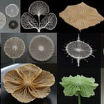 Biomimetic Materials showing microscopic structures inspired by natural biological designs