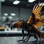 Biomimetic Robot demonstrating natural movement patterns inspired by biological organisms