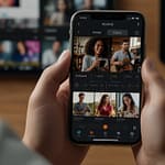 CapCut interface showing mobile video editing platform with professional effects and intuitive timeline manipulation