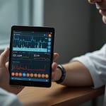 Digital Health platform connecting patients with healthcare providers through secure virtual consultation interface