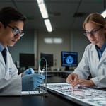 Flexible Electronics display maintaining function while bent around curved surface