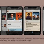 Good Reads interface displaying personalized book recommendations with reading progress tracking and social sharing options