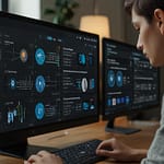 Google Gemini processing complex multimodal inputs including text, images, and video with contextual understanding