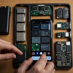 Modular Phones featuring interchangeable components allowing customization and upgrades without replacing entire device