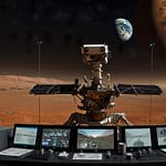 NASA spacecraft conducting advanced exploration mission with sophisticated scientific instruments and propulsion system