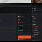 Password manager interface displaying secure credential storage with encryption indicators and organizational features