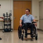 Robotic Exoskeleton amplifying user strength and mobility through powered mechanical framework