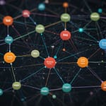 Semantic Web technology connecting related concepts through knowledge graphs with machine-readable relationships