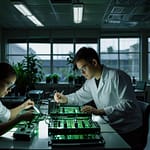 Sustainable Tech solutions implementing environmental principles to create eco-friendly technological innovations