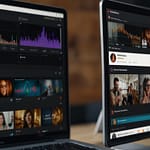 YouTube interface displaying personalized video recommendations with creator tools and analytics dashboard