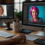 Adobe Creative Cloud interface displaying professional creative software suite with integrated applications across design disciplines