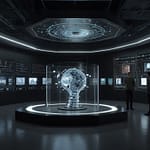 Anthropic interface showing AI company and language model development capabilities