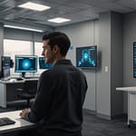 Chatbot training system developing conversational AI capabilities