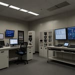 Stress testing interface showing system limits and failure point analysis