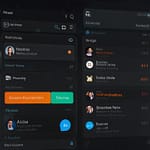 Push notifications interface showing targeted messaging and user engagement analytics