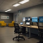 Accessibility testing platform showing compliance validation and screen reader compatibility