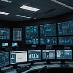 Compliance monitoring dashboard showing regulatory status and audit readiness metrics