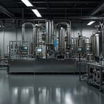 Process optimization dashboard showing efficiency metrics and bottleneck analysis