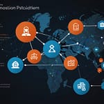 Recommendation system dashboard showing collaborative filtering and content analysis algorithms