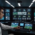 Reinforcement learning agent interacting with environment through reward mechanisms