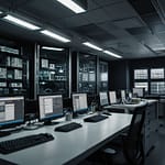 Software testing dashboard showing automated test execution and coverage metrics