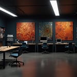 Texture mapping process applying detailed surface patterns to 3D models