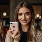 Creative social media studio with influencers creating content, brand partnership displays, and engagement analytics showing modern digital marketing strategies